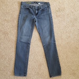 J Crew Light Wash Blue Toothpick Jeans